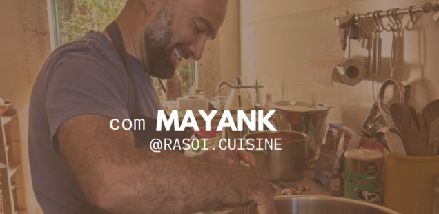 WORKSHOP CULINÁRIA AYURVÉDICA – 19 de Setembro